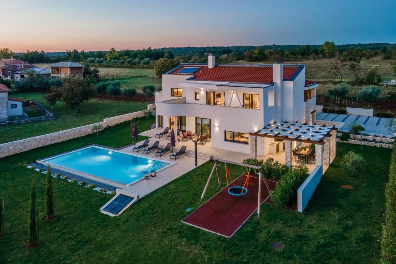 Villa Eleonora, Luxury Villa In Visnjan, Zuzici, Near Porec Eksteriør bilde