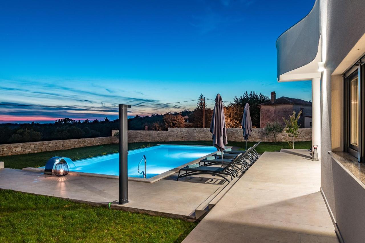 Villa Eleonora, Luxury Villa In Visnjan, Zuzici, Near Porec Eksteriør bilde